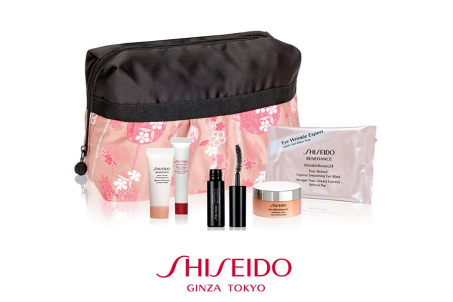 Для всіх - знижка 25% на засоби Shiseido, карта магазину на 555 руб