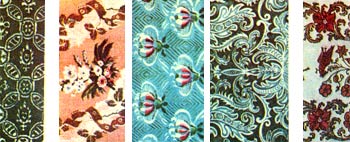 Орнаменти тканини створюються в стилі бароко