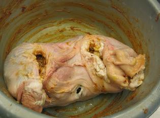 Punjeni svinjski želudac: recept s heljdom i gljivama