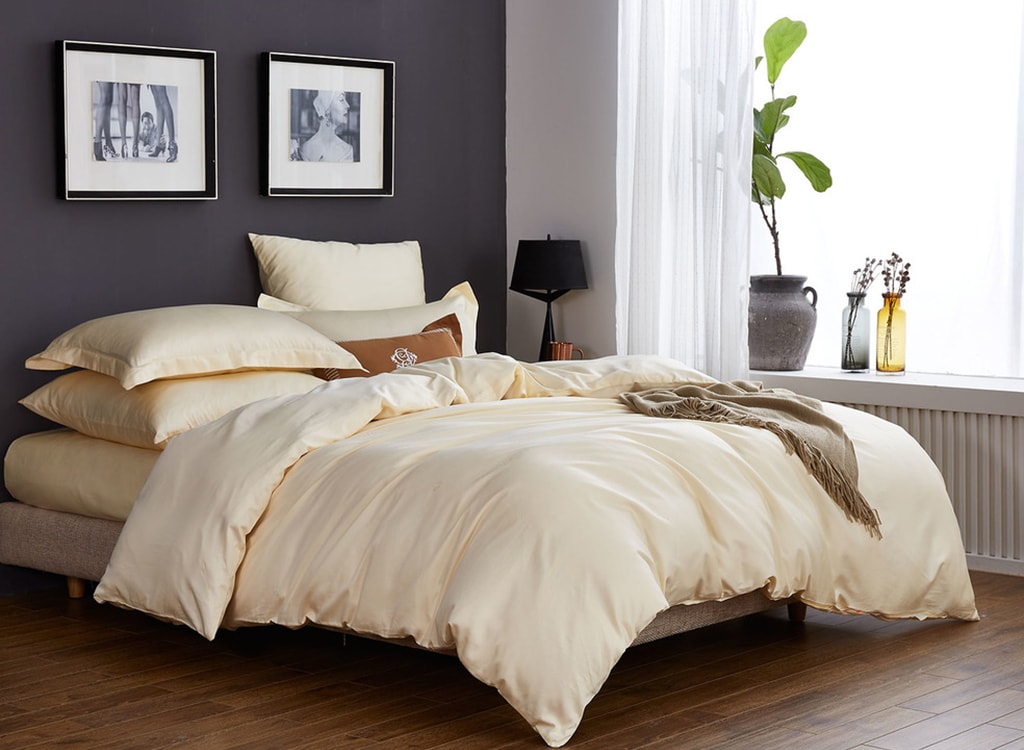 Постільна білизна з мако сатину доповнює дизайн спальні