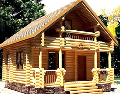 Але навіть наявність недоліків у дерев'яних будинків не впливає на їх популярність в приватному будівництві